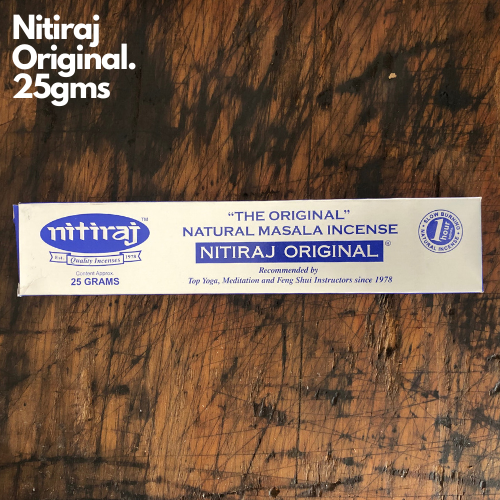 Nitiraj Original Incense 25g World of Incense Australia New Age Products Incense Sticks