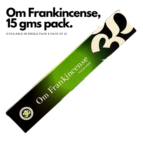OM Frankincense Incense Sticks 15g (Natural Incense Sticks)