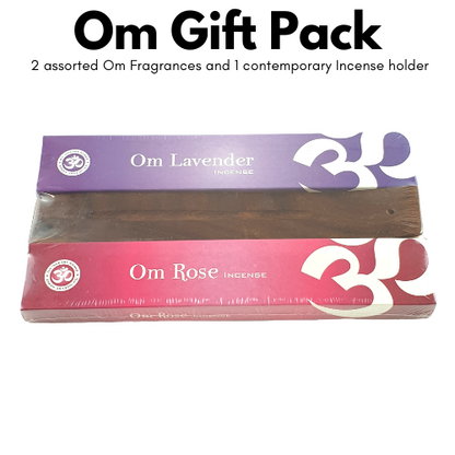 OM Gift Pack Mixed fragrance- 15 g x 2 pack (Natural Incense Sticks)
