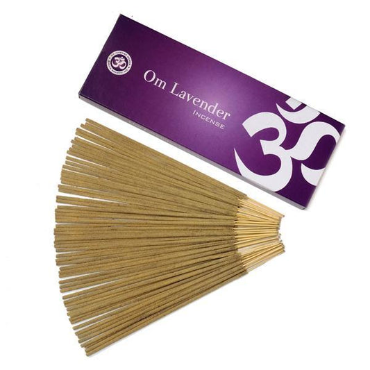 OM Lavender Incense Sticks 100g (Natural Incense Sticks)