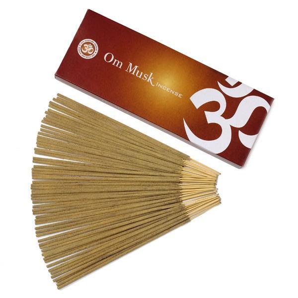 OM Musk Incense Sticks 100g (Natural Incense Sticks)