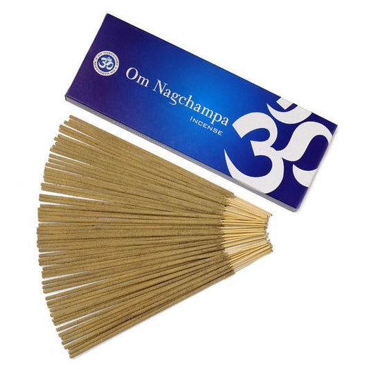 OM Nagchampa Incense Sticks 100g (Natural Incense Sticks)