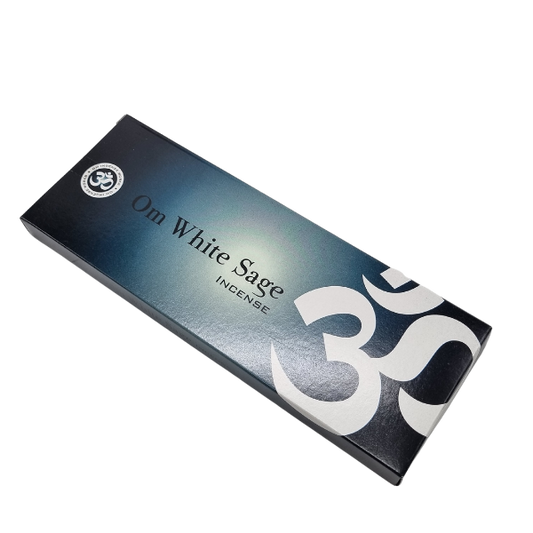 OM White Sage Incense Sticks 100g (Natural Incense Sticks)