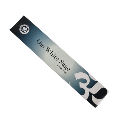 OM White Sage Incense Sticks 15g (Natural Incense Sticks)