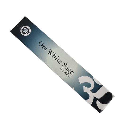 OM White Sage Incense Sticks 15g (Natural Incense Sticks)