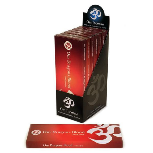 OM Dragons blood 100g World of Incense Australia New Age Products Incense Sticks