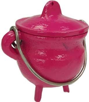 Cauldron Pink With Lid World of Incense Australia New Age Products Incense Sticks