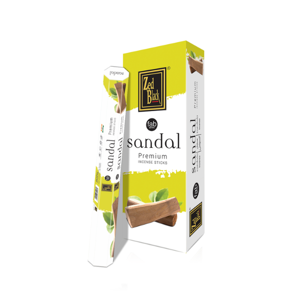 Zed Black Fab - Sandal World of Incense Australia New Age Products Incense Sticks