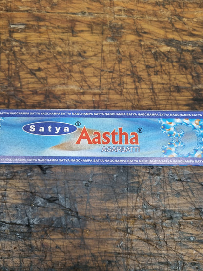 Satya Aastha, 'the trust' Incense Sticks 35 gms (Best Indian Incense Sticks)