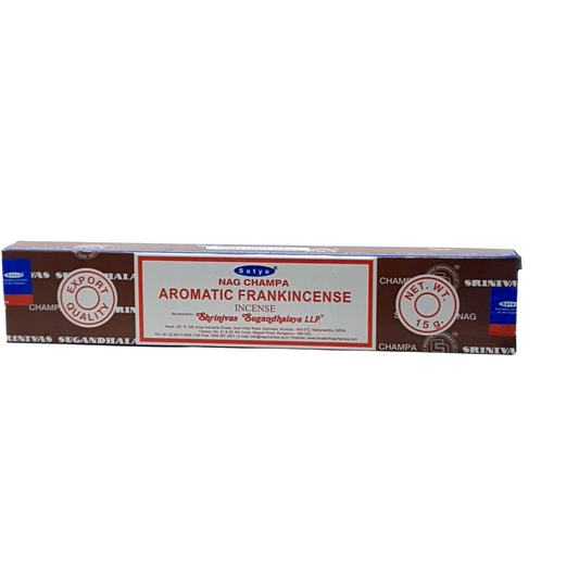 Satya Aromatic Frankincense Incense Sticks 15 gms (Best Indian Incense Sticks)
