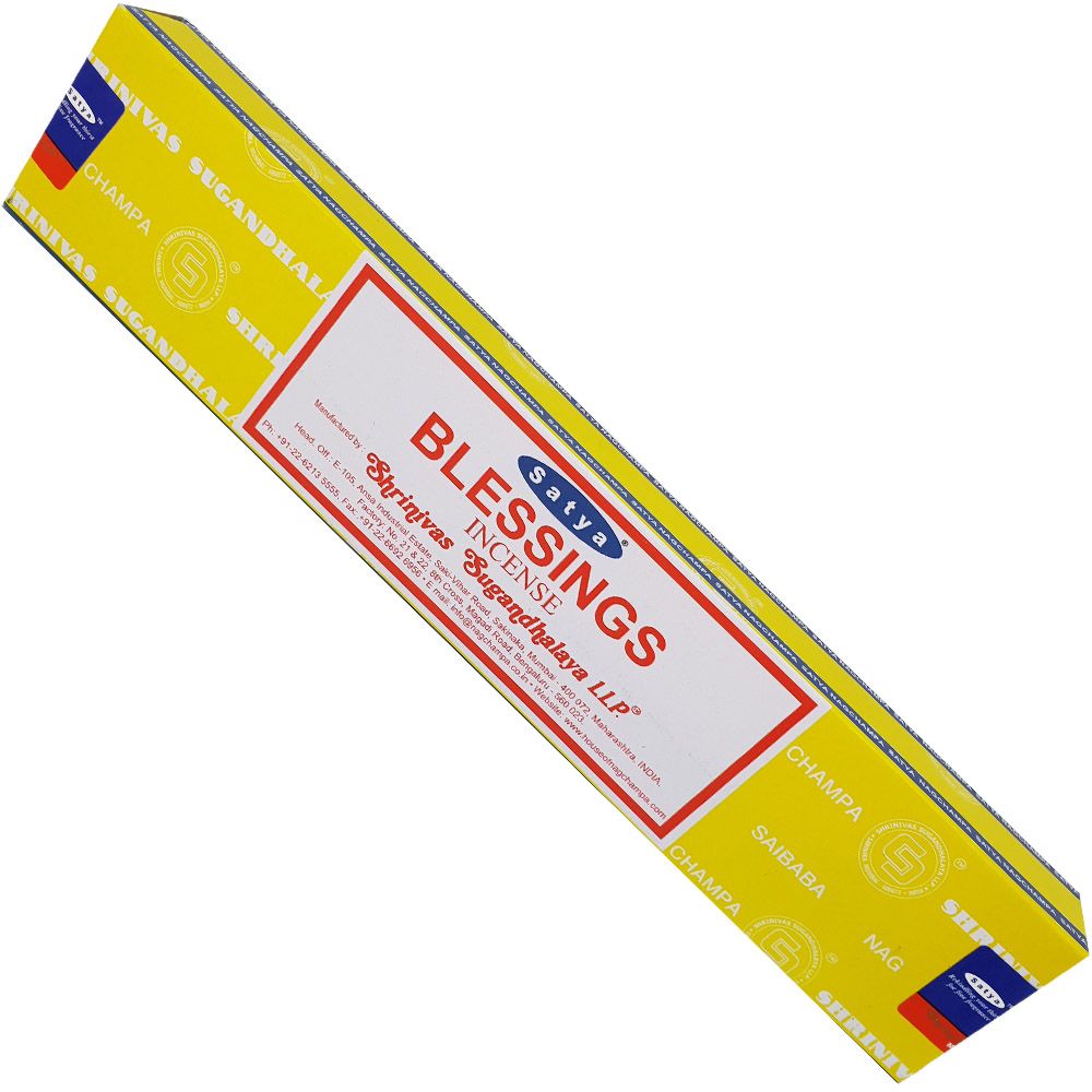 Satya Nagchampa Blessings Incense Sticks 15 gms (Best Indian Incense Sticks)