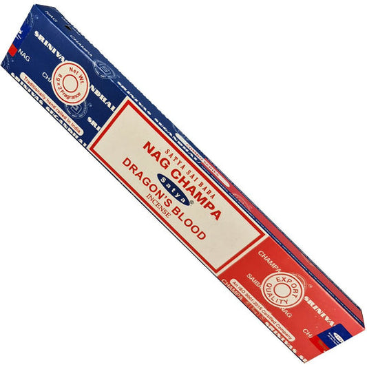 Satya Nagchampa+Dragons Blood Incense Sticks 16 gms (Best Indian Incense Sticks)