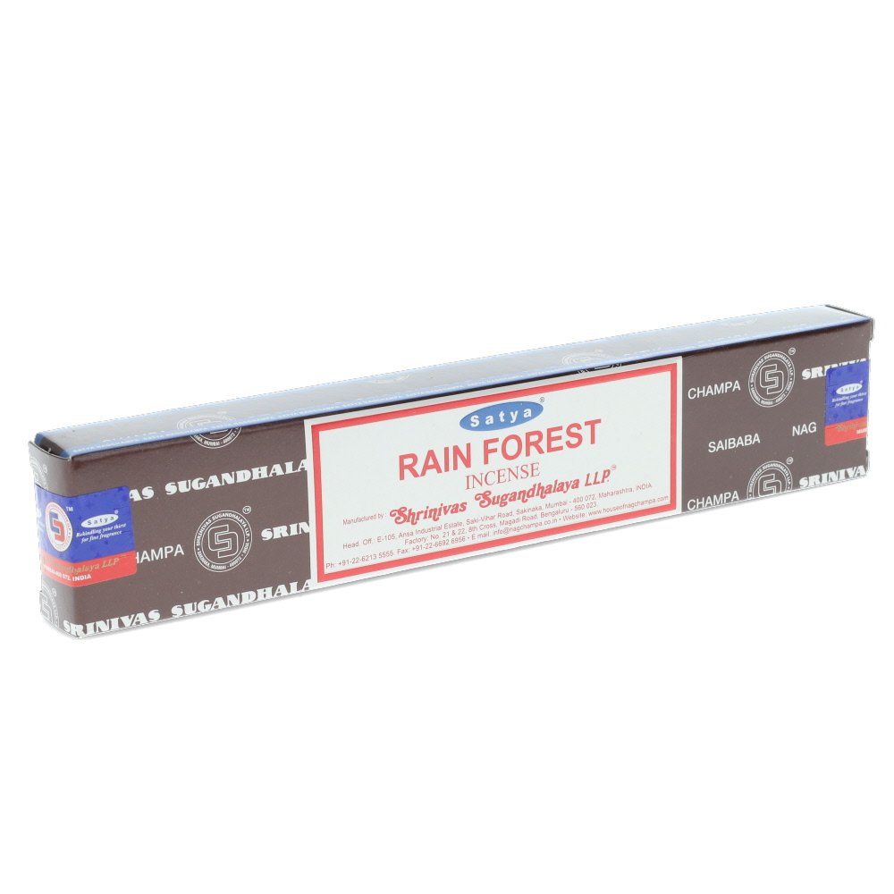 Satya Nagchampa Rain Forest Incense Sticks 15 gms (Best Indian Incense Sticks)