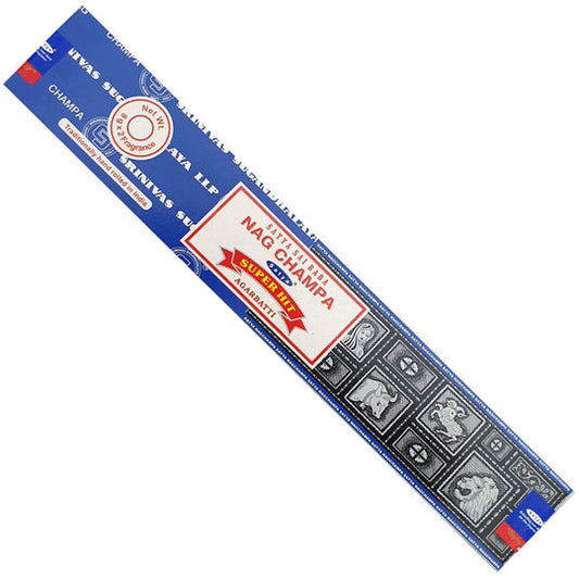 Satya Nagchampa+Superhit Incense Sticks 16 gms (Best Indian Incense Sticks)