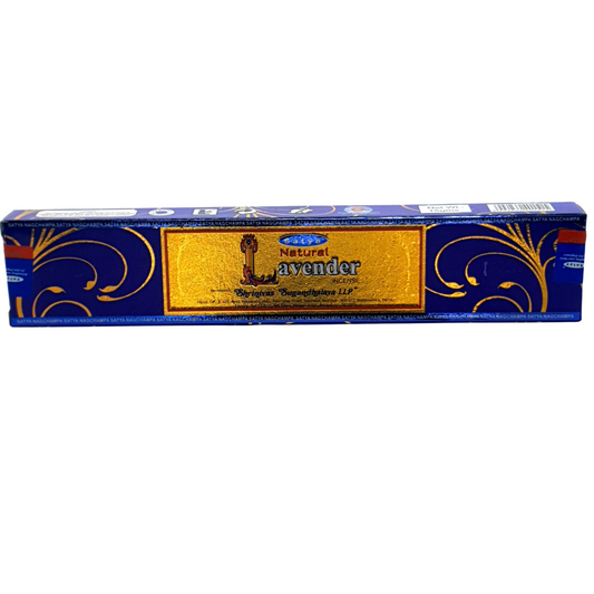 Satya Natural Lavender Incense Sticks 15 gms (Best Indian Incense Sticks)