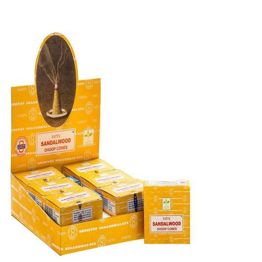 Satya Sandal Wood Dhoop Cone

