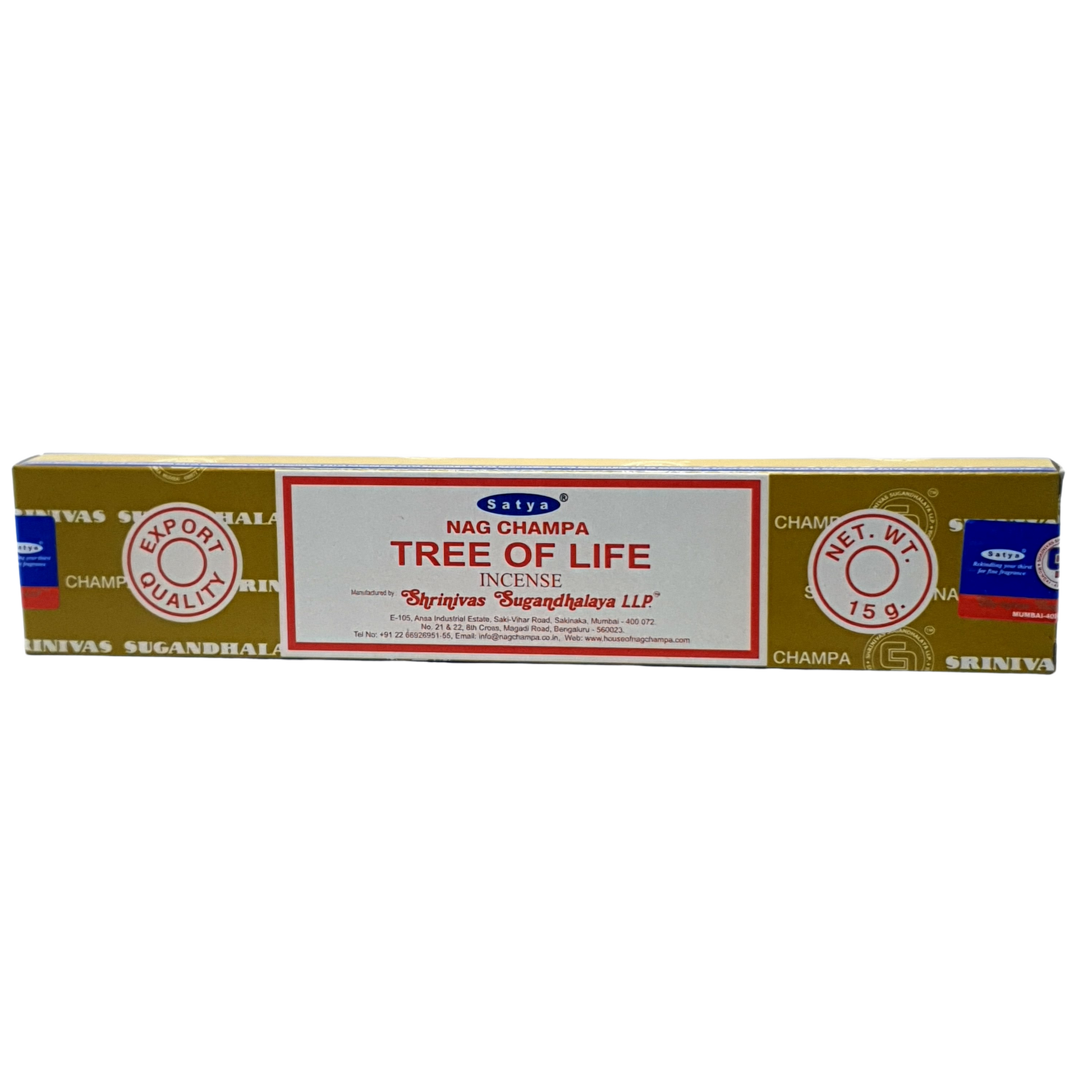 Satya Tree Of Incense Incense Sticks 15 gms (Best Indian Incense Sticks)