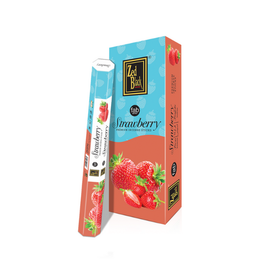 Zed Black Fab - Strawberry World of Incense Australia New Age Products Incense Sticks