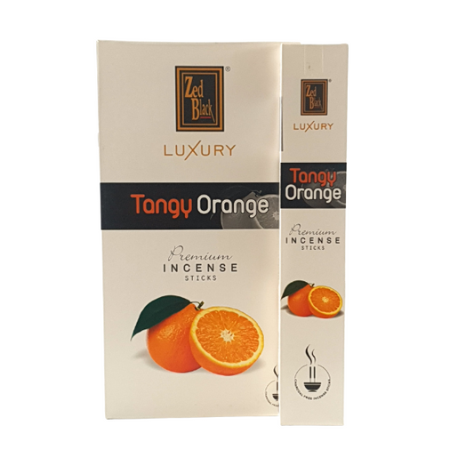 Zed Black Luxury - Tangy Orange World of Incense Australia New Age Products Incense Sticks