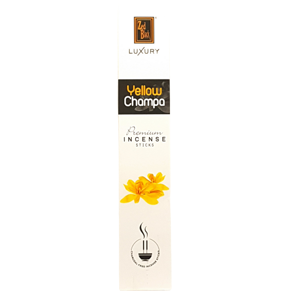 Zed Black Luxury - Yellow Champa World of Incense Australia New Age Products Incense Sticks