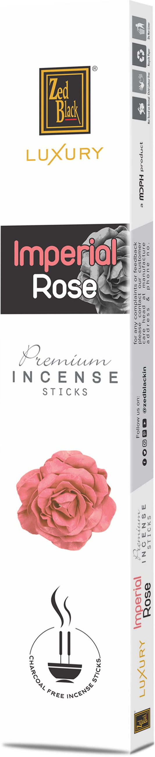 Zed Black Luxury - Imperial Rose World of Incense Australia New Age Products Incense Sticks