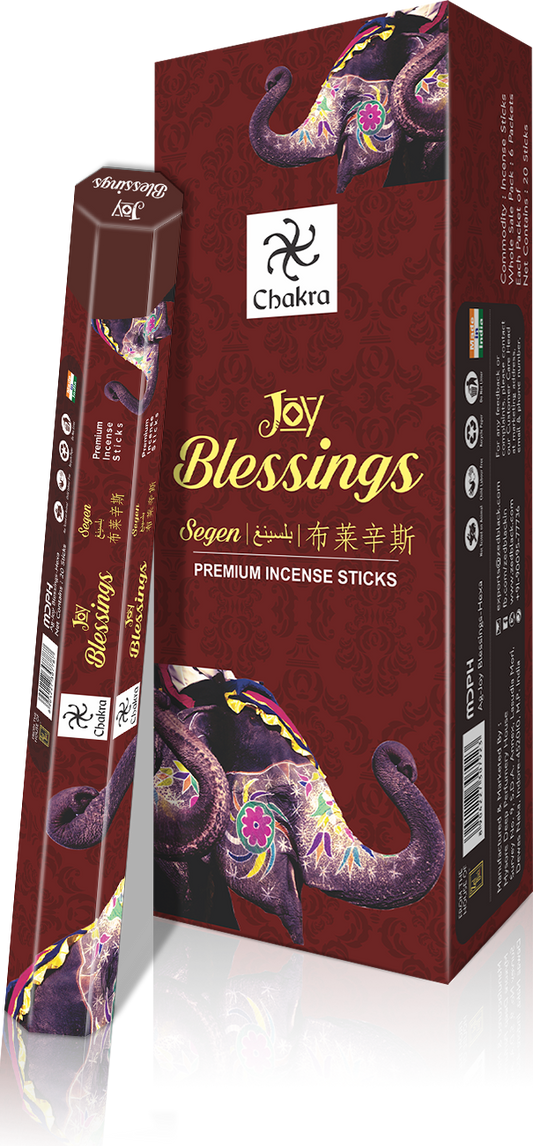 Zed Black Chakra Joy-Blessings