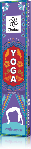 ZED BLACK CHAKRA YOGA -CHAKRASANA World of Incense Australia New Age Products Incense Sticks