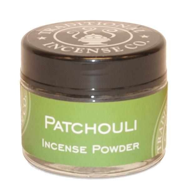 Patchouli Incense Powder- 20gm Glass Jar World of Incense Australia New Age Products Incense Sticks