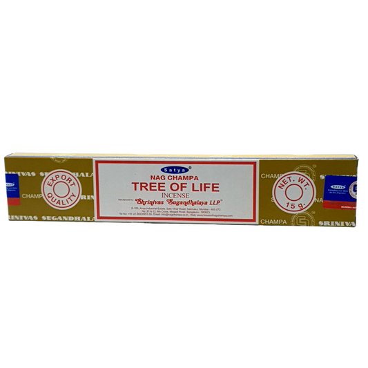 SATYA TREE OF LIFE INCENSE 15 gm World of Incense Australia New Age Products Incense Sticks