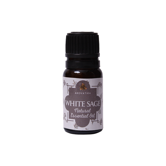 Arovatika Natural Essential Oil- White Sage 10 ml World of Incense Australia New Age Products Incense Sticks