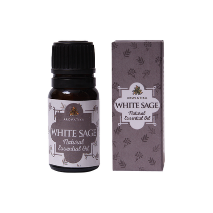 Arovatika Natural Essential Oil- White Sage 10 ml World of Incense Australia New Age Products Incense Sticks